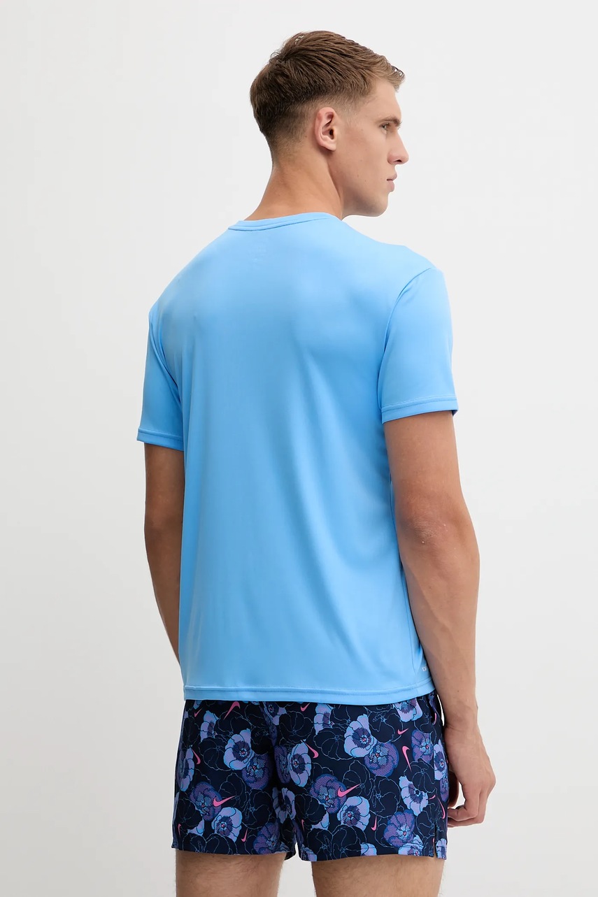 T-shirt κολύμβησης Nike χρώμα: μπλε, NESSF569 φωτογραφία