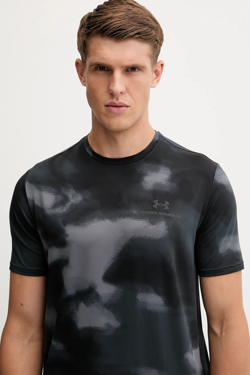 Αθλητικό μπλουζάκι Under Armour Energy χρώμα: μαύρο, 1383974 φωτογραφία