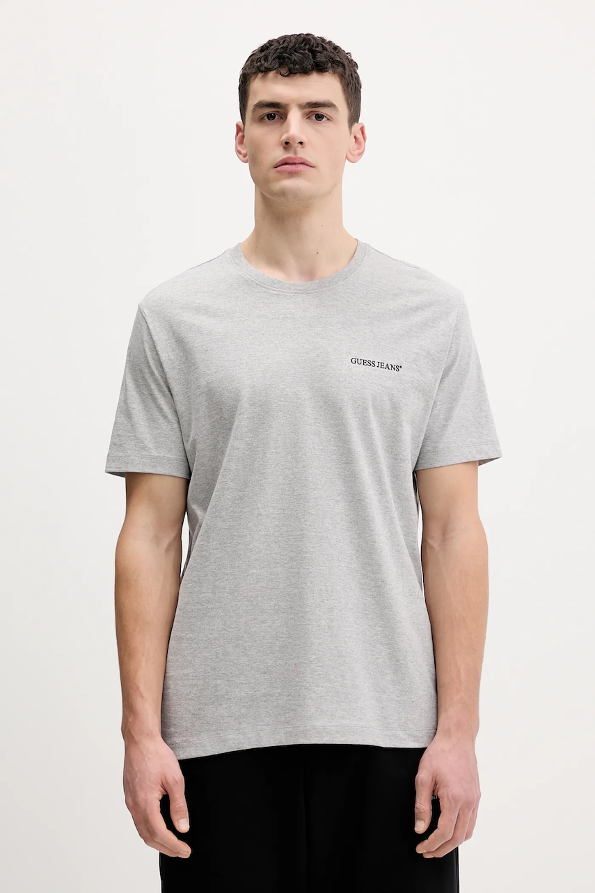 Βαμβακερό μπλουζάκι Guess Jeans