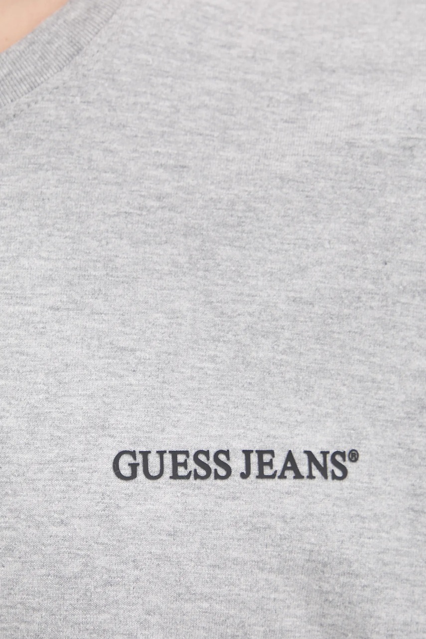 Βαμβακερό μπλουζάκι Guess Jeans φωτογραφία