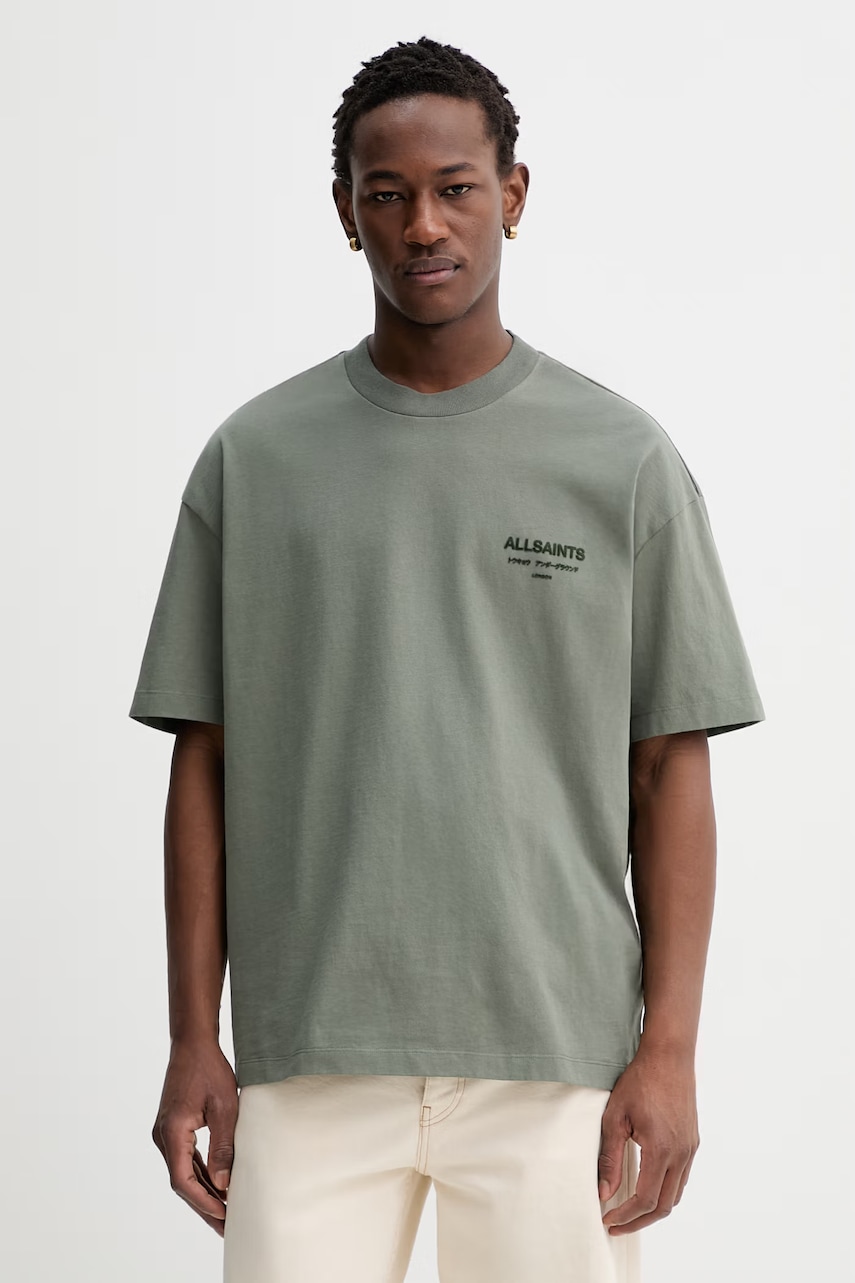 AllSaints tricou din bumbac XANDER