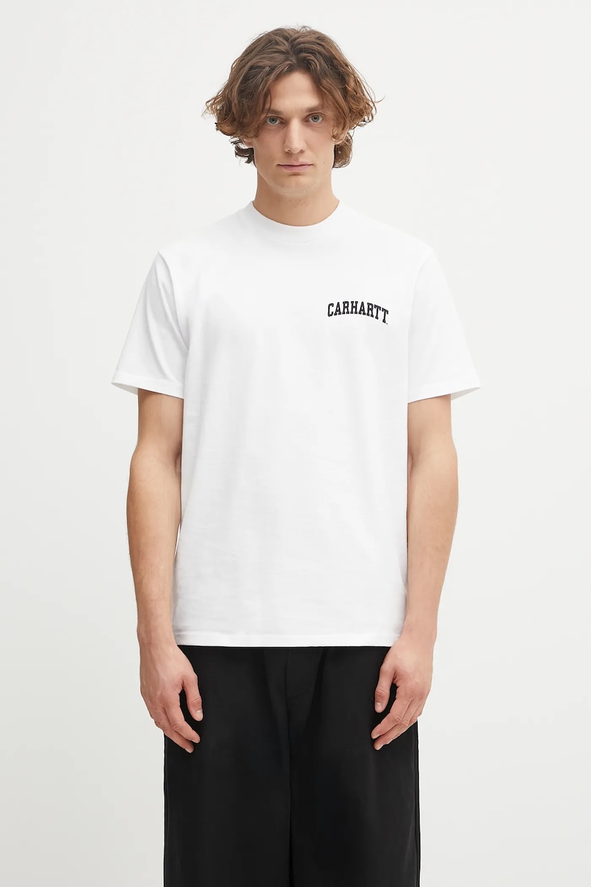 Carhartt WIP tricou din bumbac S/S University Script T-Shirt
