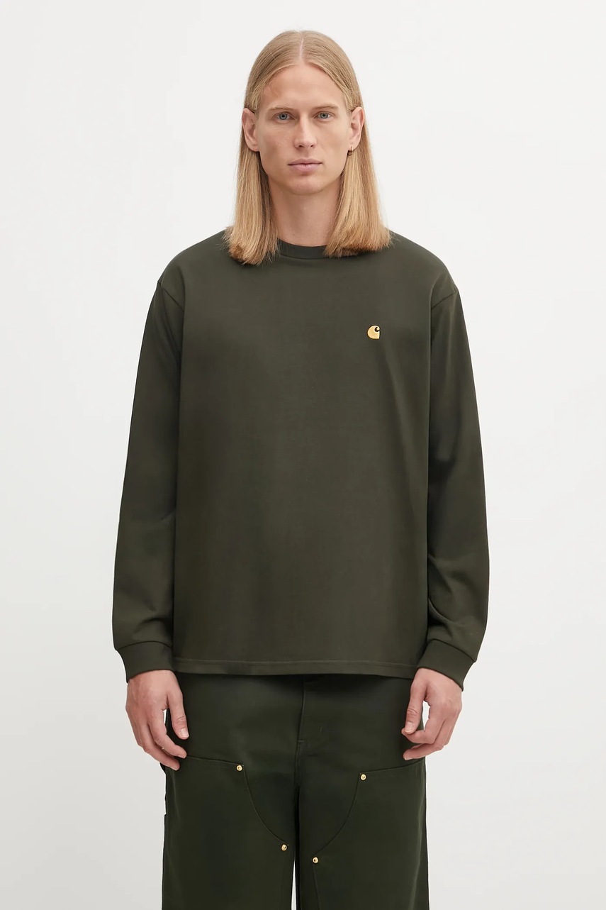Carhartt WIP longsleeve bawełniany L/S Chase T-Shirt