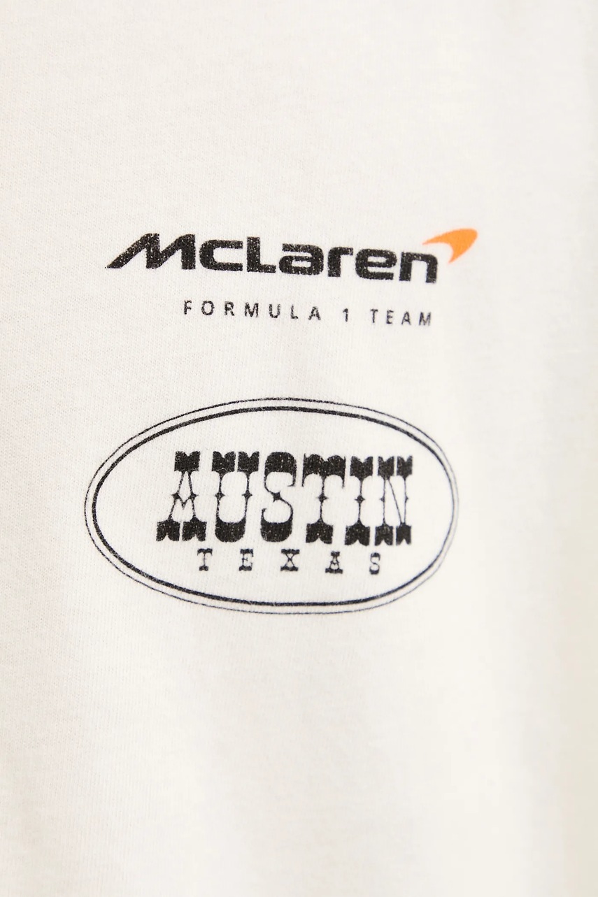 Βαμβακερό μπλουζάκι Abercrombie & Fitch ανδρικά, χρώμα: μπεζ, KI123-5257-100 φωτογραφία