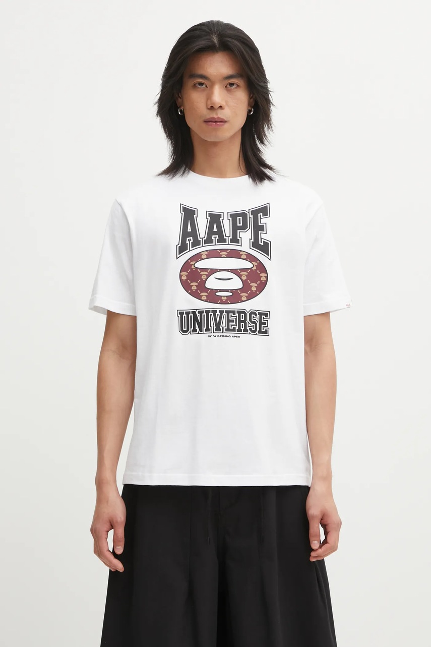AAPE t-shirt bawełniany Basic