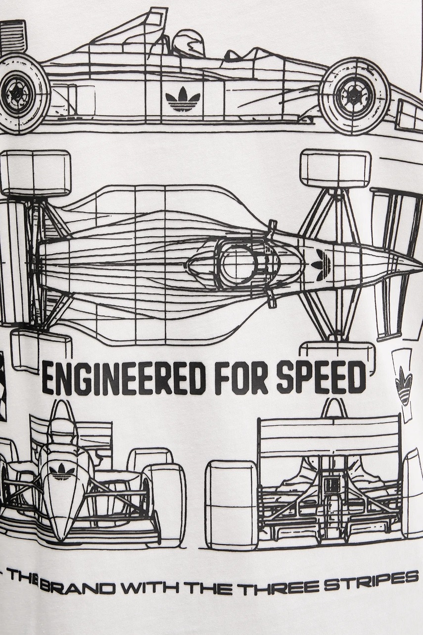 Bavlněné tričko adidas Originals Racing Car (obrázek 5)