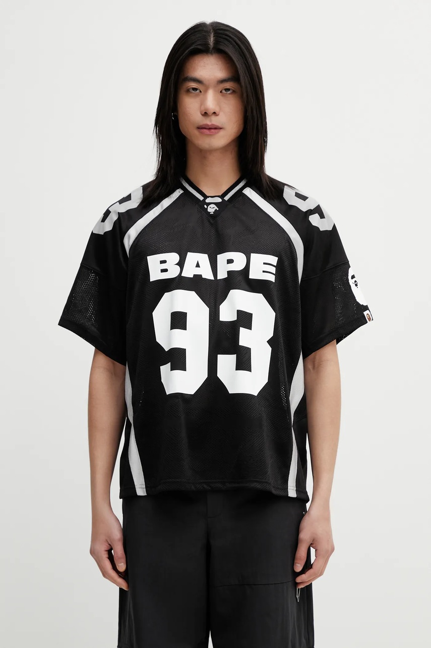 A Bathing Ape tricou Line Camo Jacquard