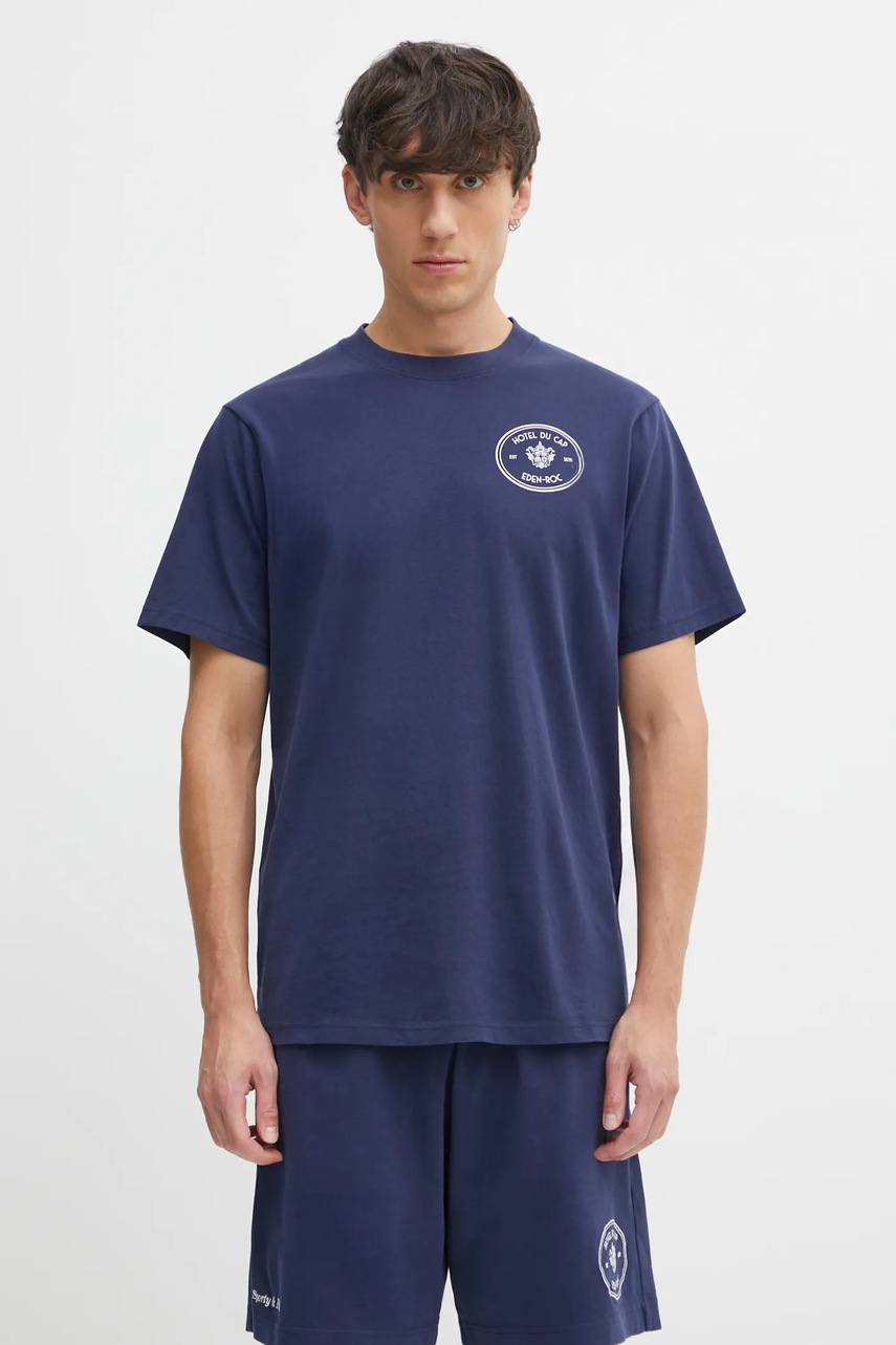 Sporty & Rich t-shirt bawełniany Kennedy Crest