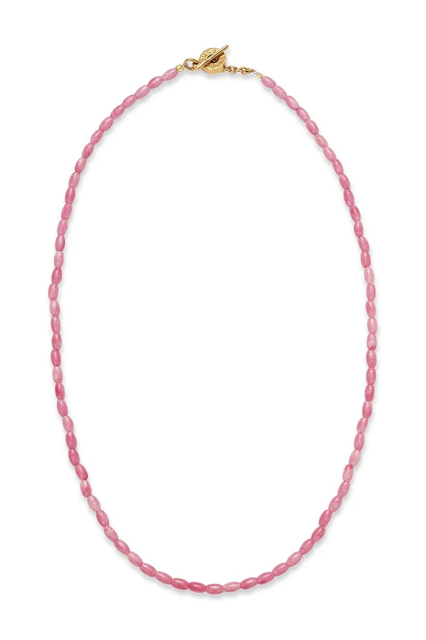 BERRIES  lănțișor pentru femei argint placat cu aur coral Meadow Necklace