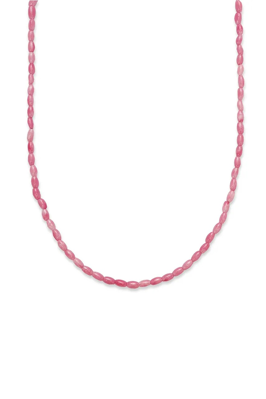 BERRIES  колие дамско от позлатено сребро с корал Meadow Necklace