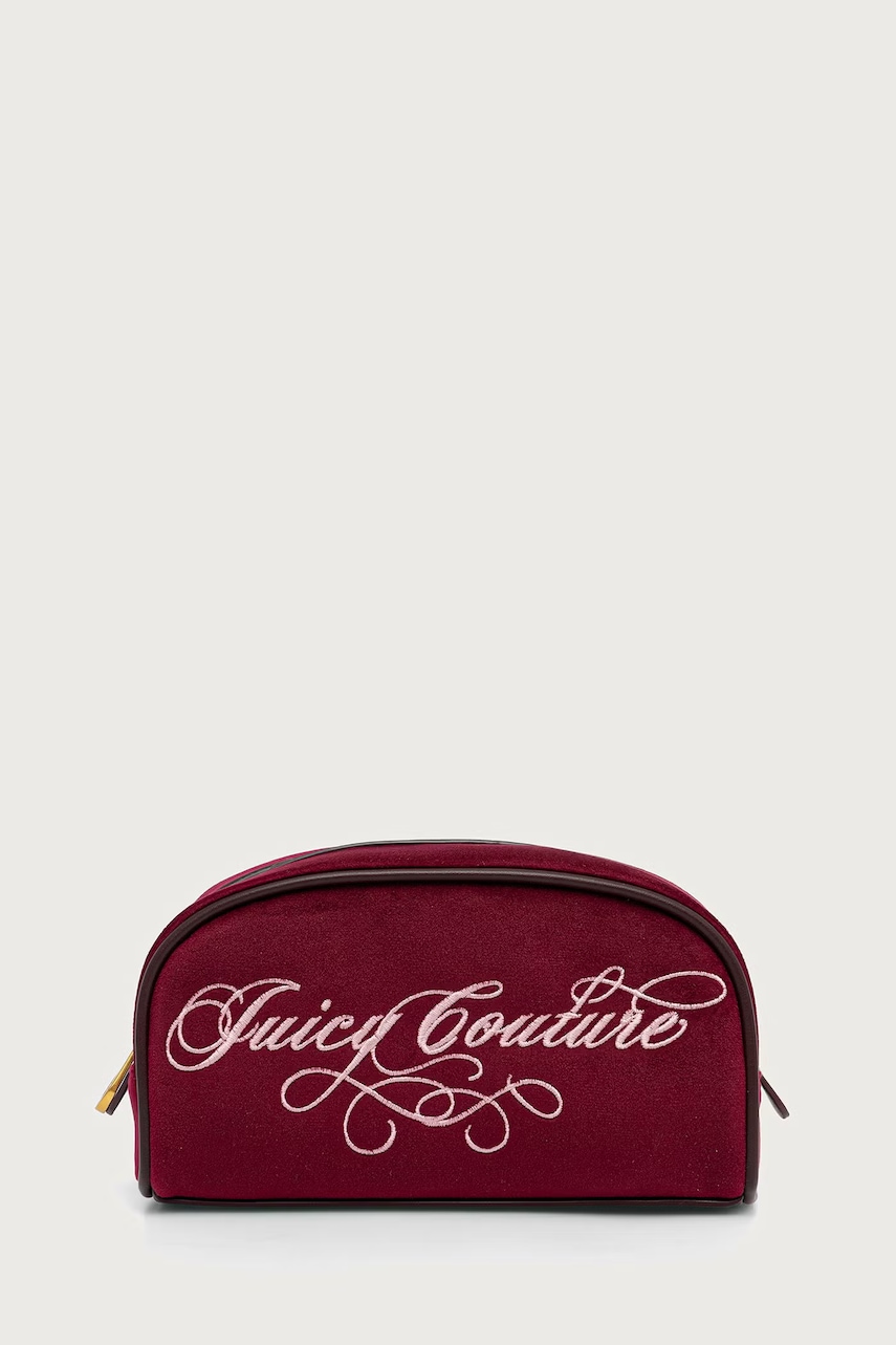 Juicy Couture kozmetička torbica za žene od velura TAYLOR
