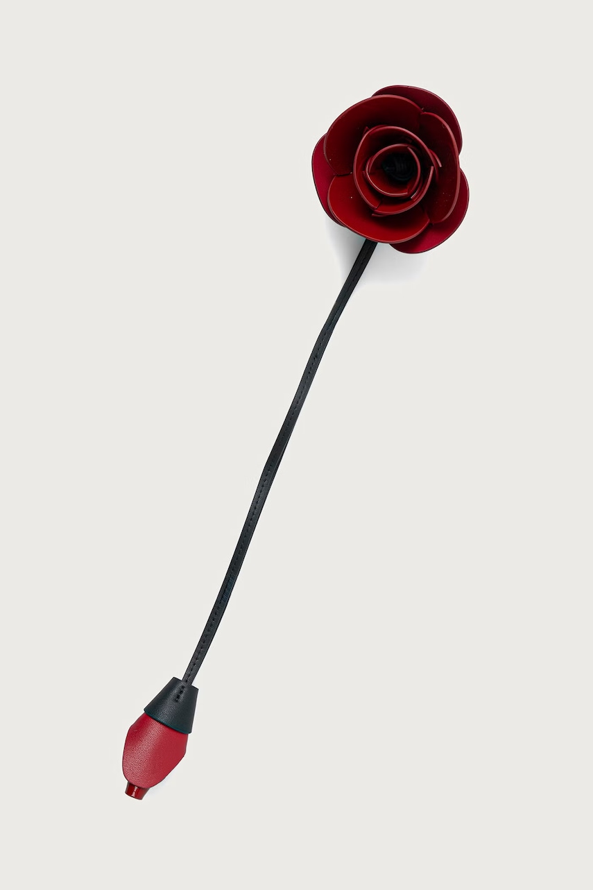 Furla μπρελόκ γυναικείο δερμάτινο Allegra Rose Charm