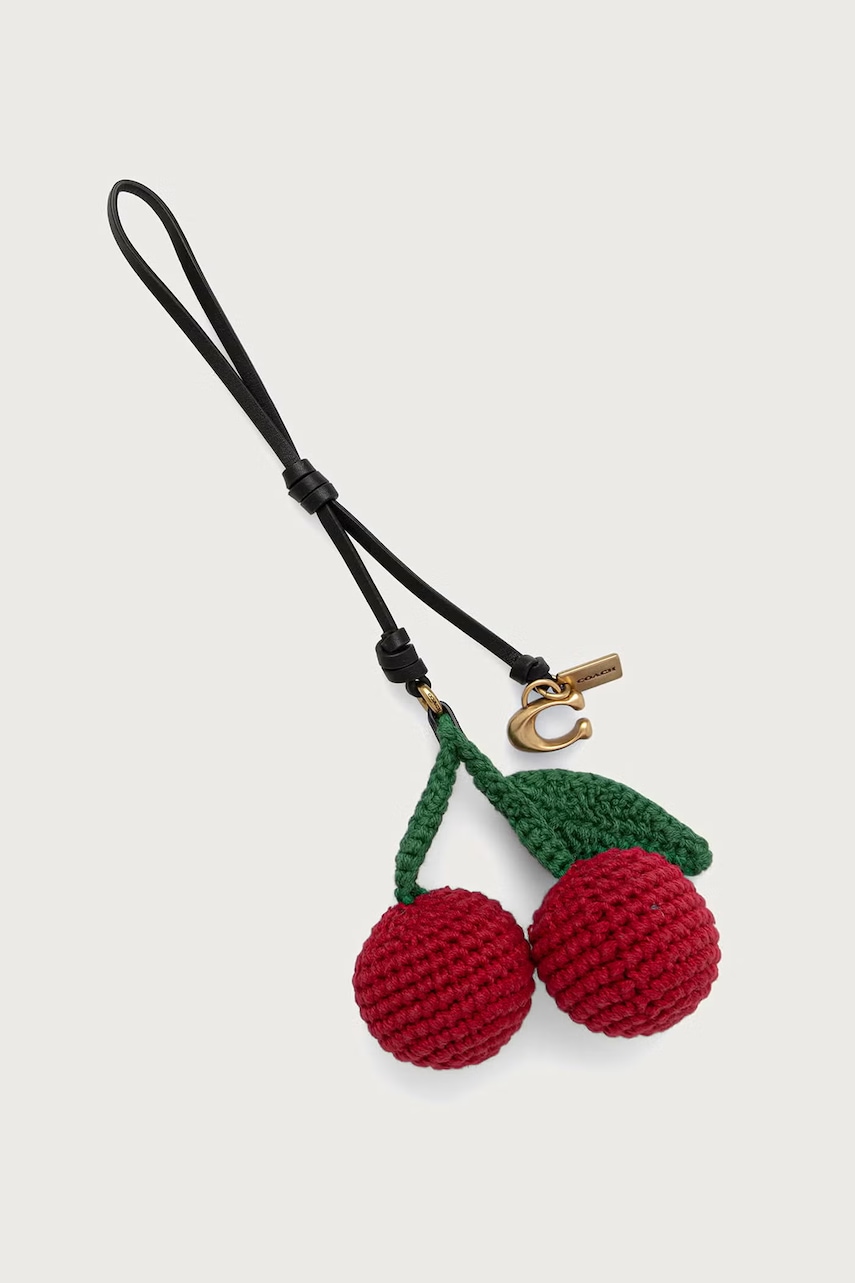 Coach μπρελόκ Γυναικείο Crochet Cherry Bag Charm