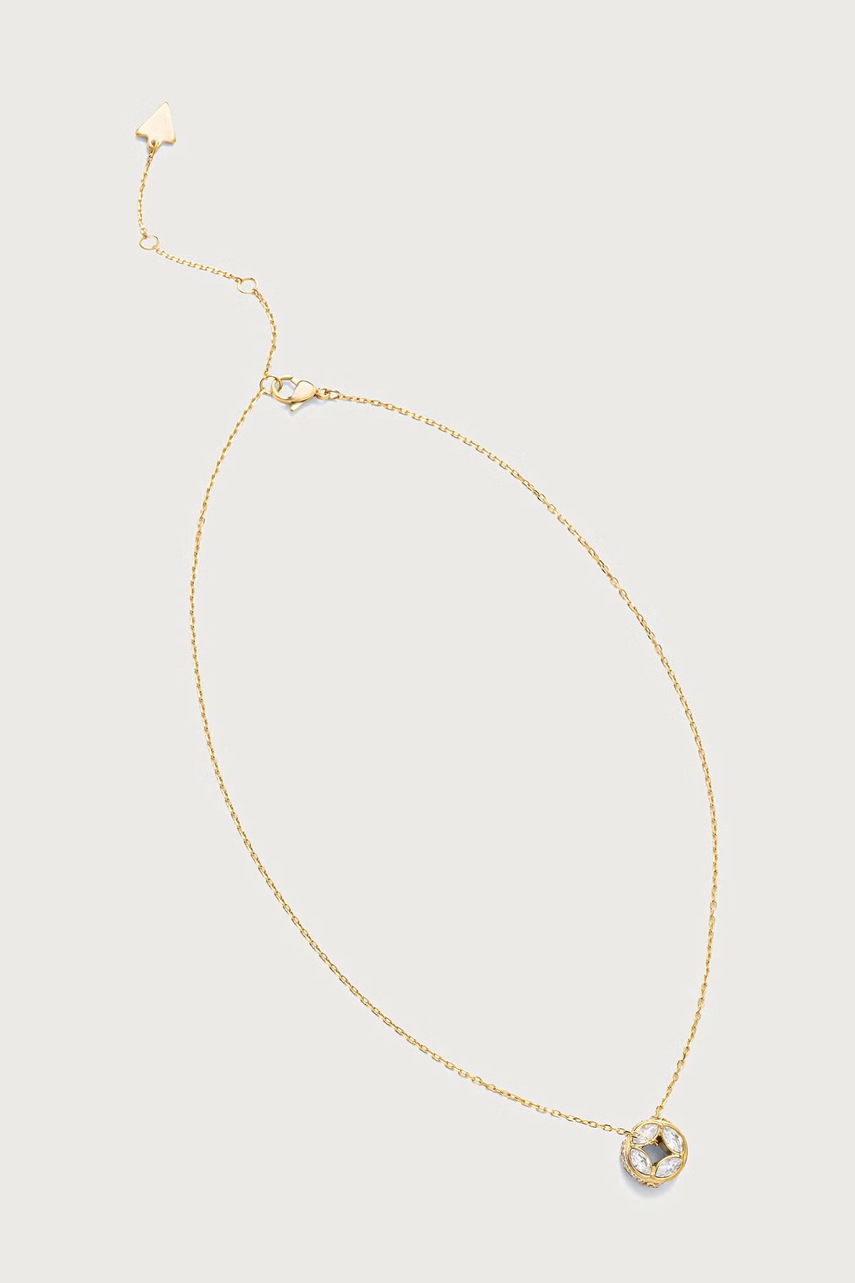 Guess naszyjnik z zawieszką damski 4G SUPREME