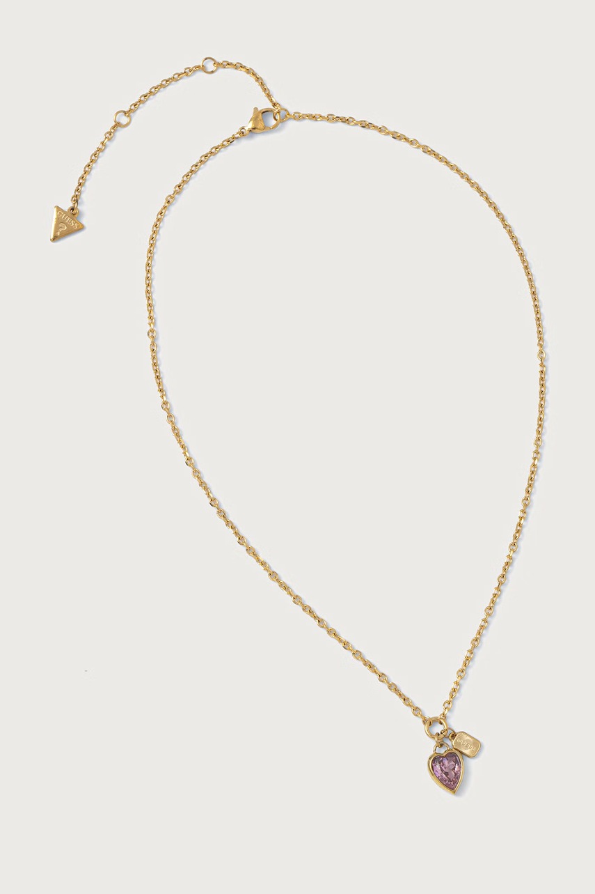 Guess  lănțișor pentru femei CRYSTAL LOVE