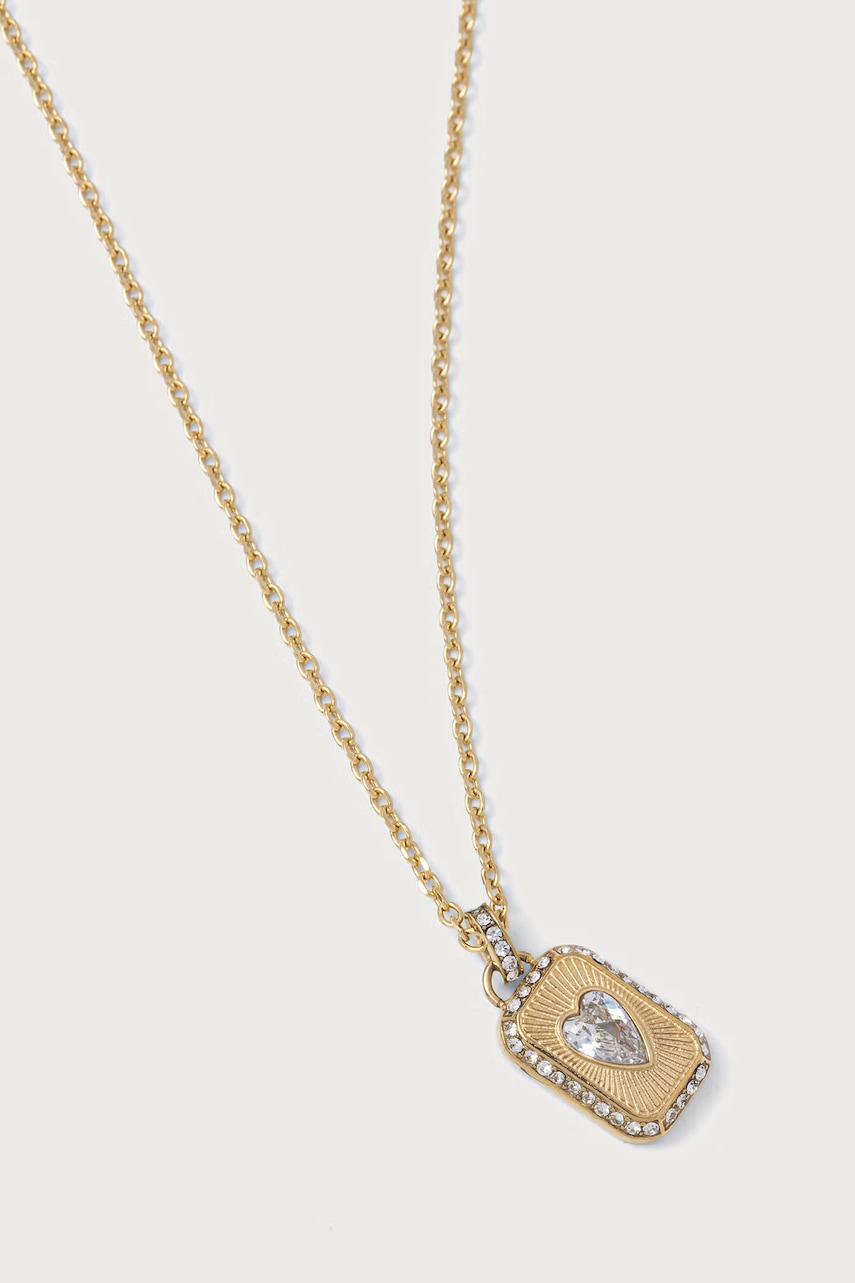 Guess κολιέ γυναικείο από ανοξείδωτο ατσάλι CRYSTAL LOVE