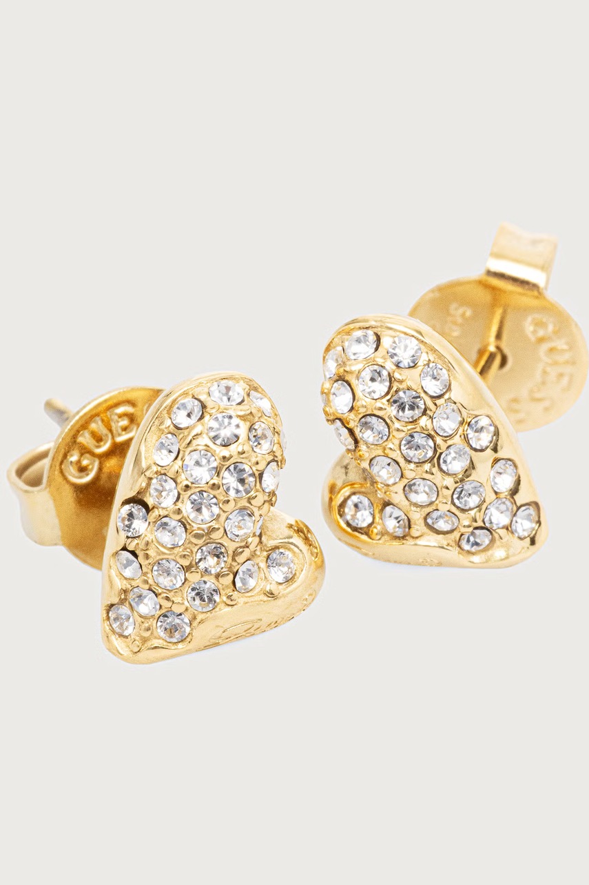 Guess σκουλαρίκια Γυναικεία ανοξείδωτο ατσάλι GOLDEN LOVE