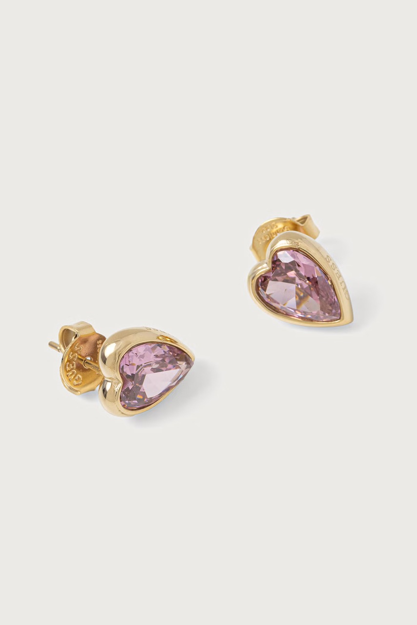 Guess σκουλαρίκια Γυναικεία CRYSTAL LOVE