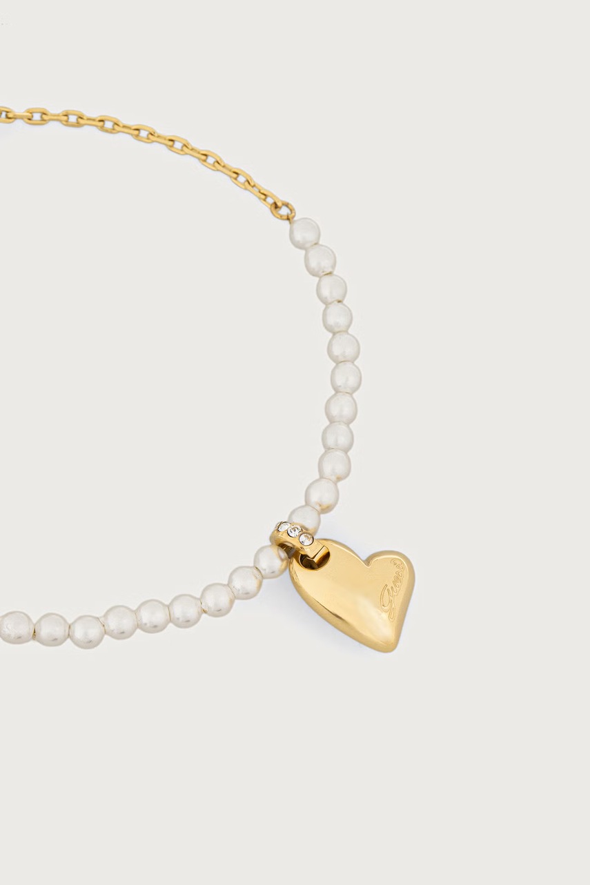 Guess βραχιόλι γυναικείο από ανοξείδωτο ατσάλι GOLDEN LOVE