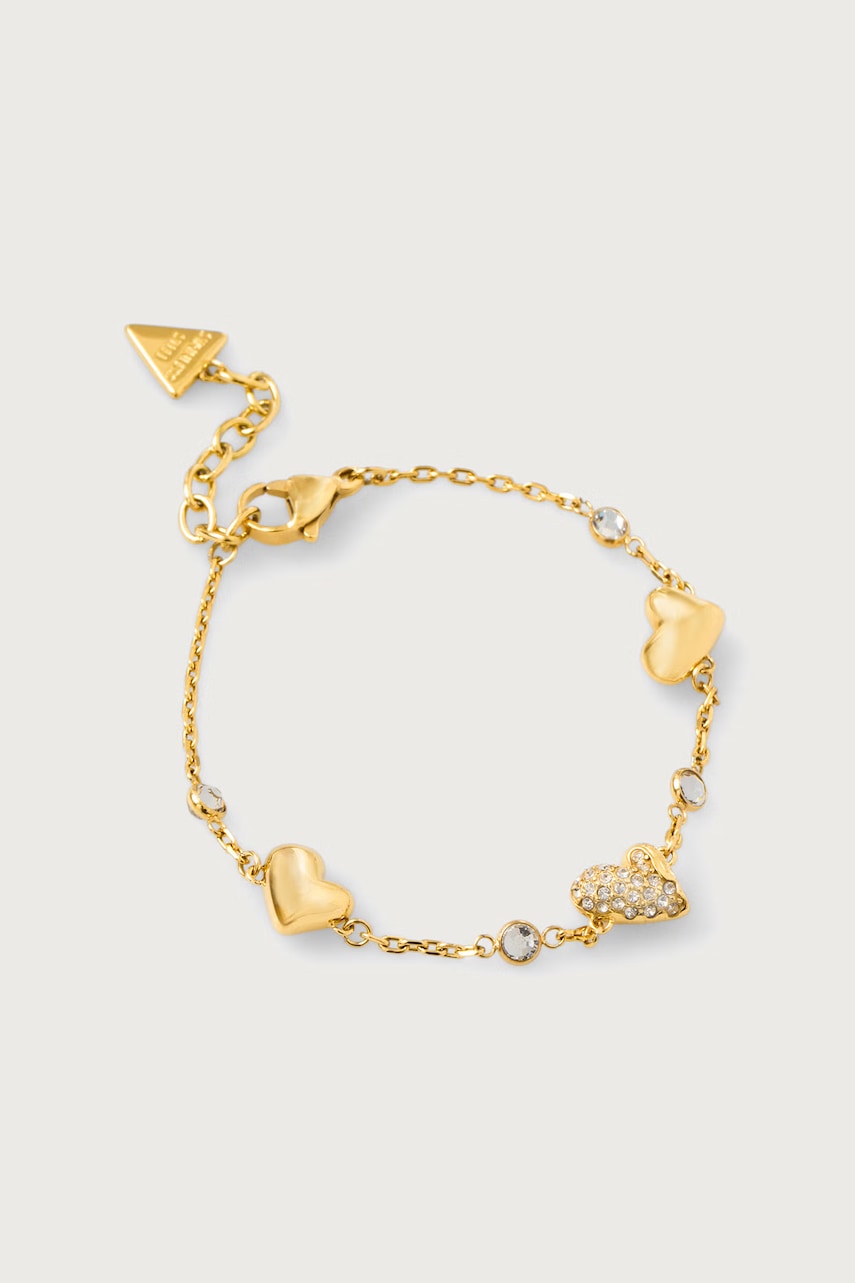 Guess  brățară pentru femei din oțel inoxidabil GOLDEN LOVE
