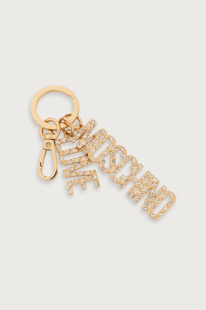 Love Moschino μπρελόκ γυναικείο μεταλλικό