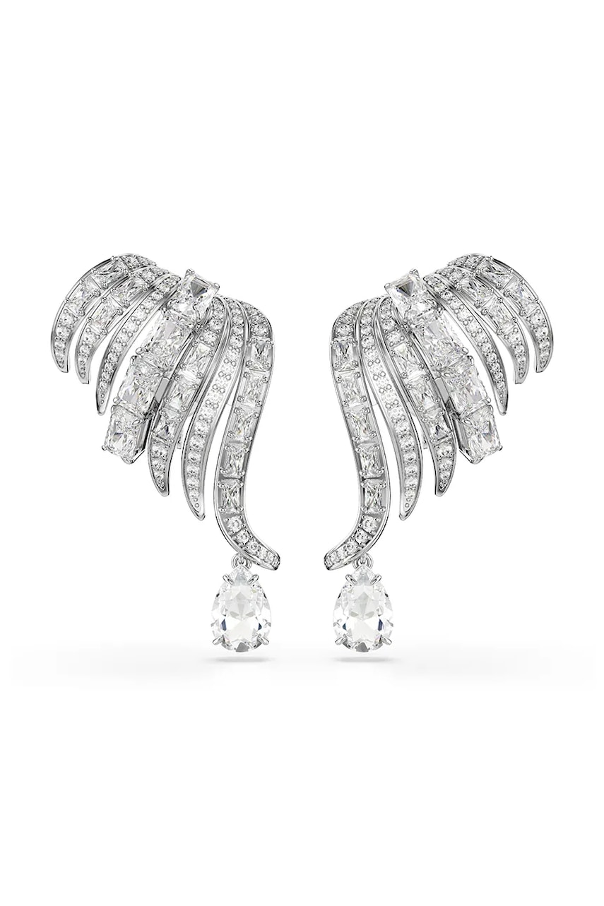 Swarovski κλιπς γυναικείο μεταλλικό ζιργκόν VIENNA