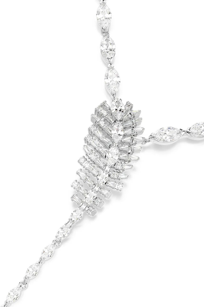 Swarovski κολιέ γυναικείο μεταλλικό ζιργκόν VIENNA