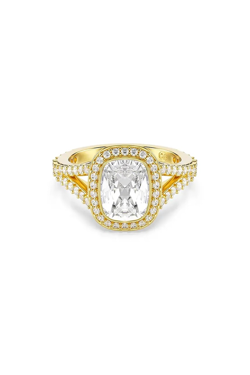 Swarovski pierścionek damski pozłacany z cyrkonią UNA