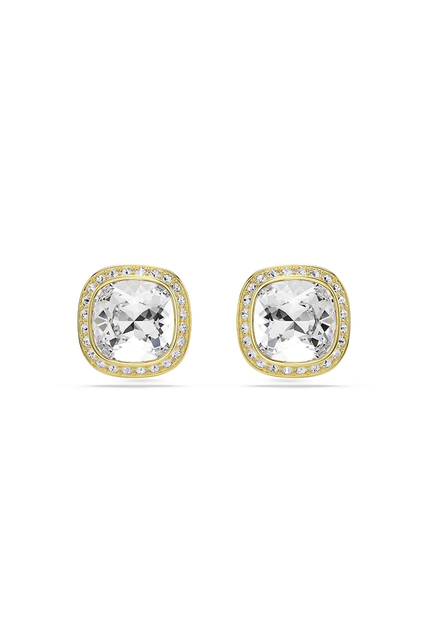 Swarovski σκουλαρίκια γυναικεία επιχρυσωμένα με κρύσταλλο Swarovski UNA