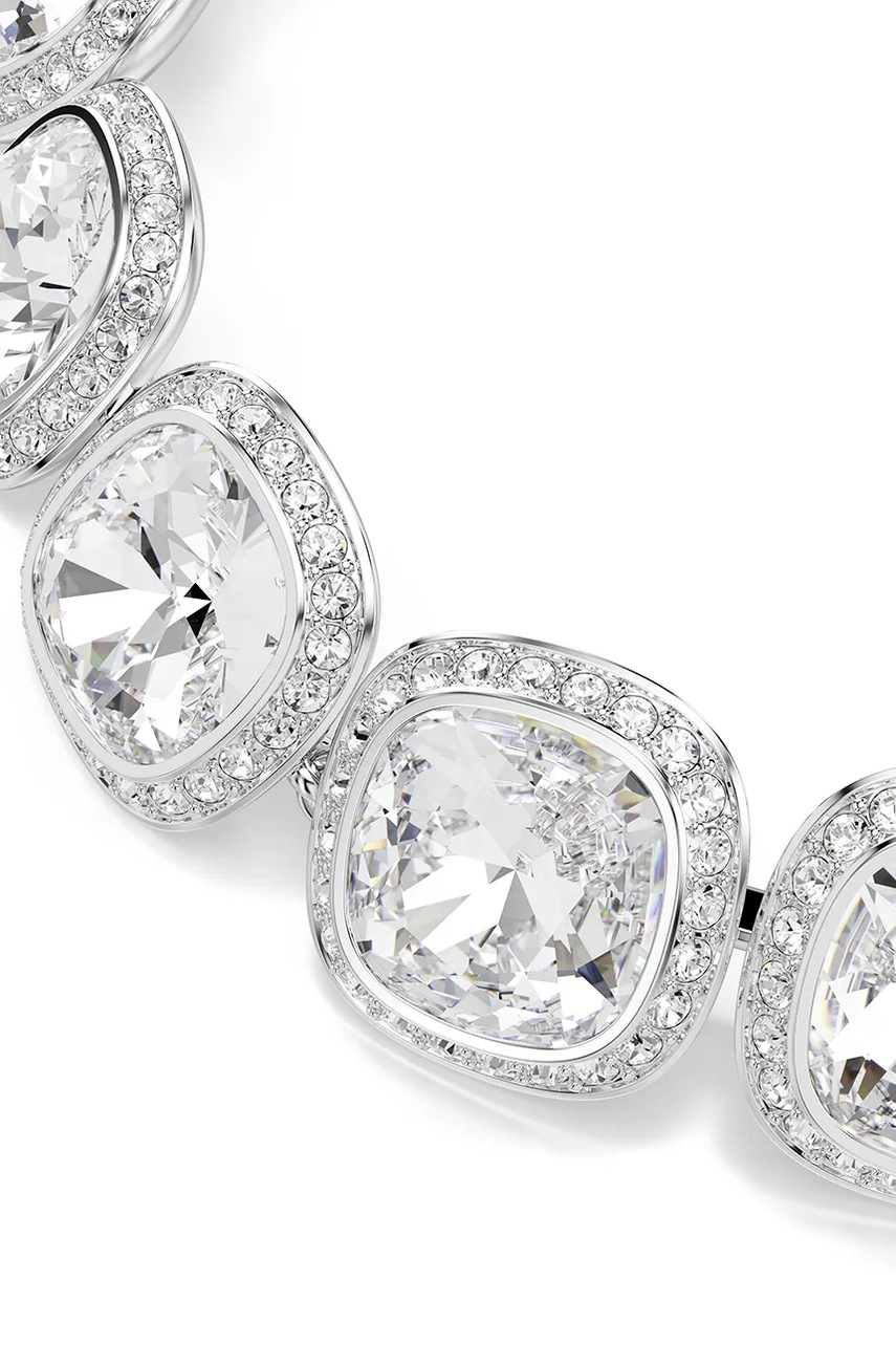 Swarovski βραχιόλι γυναικείο μεταλλικό με κρύσταλλο Swarovski UNA