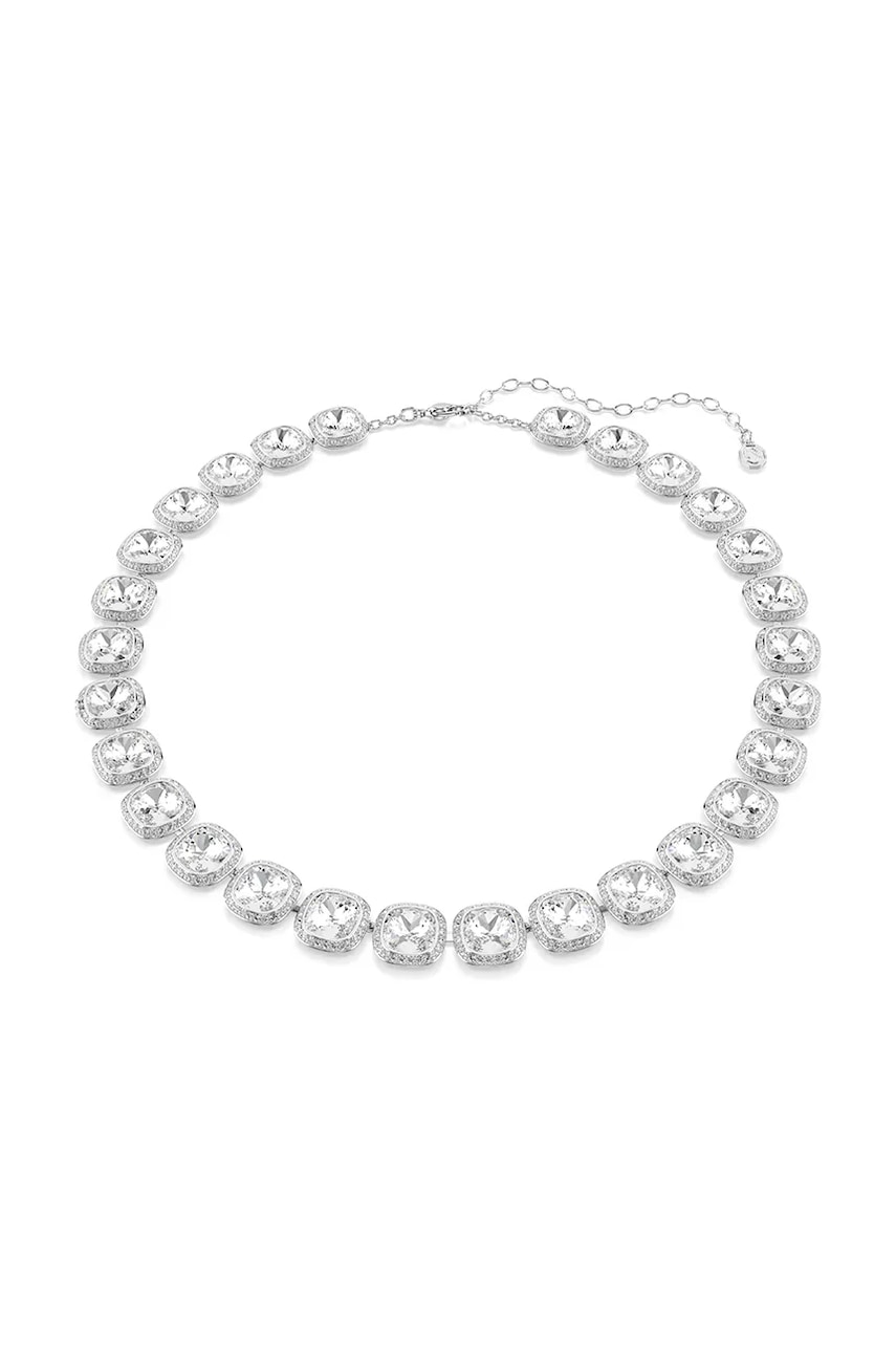 Swarovski κολιέ γυναικείο μεταλλικό με κρύσταλλο Swarovski UNA