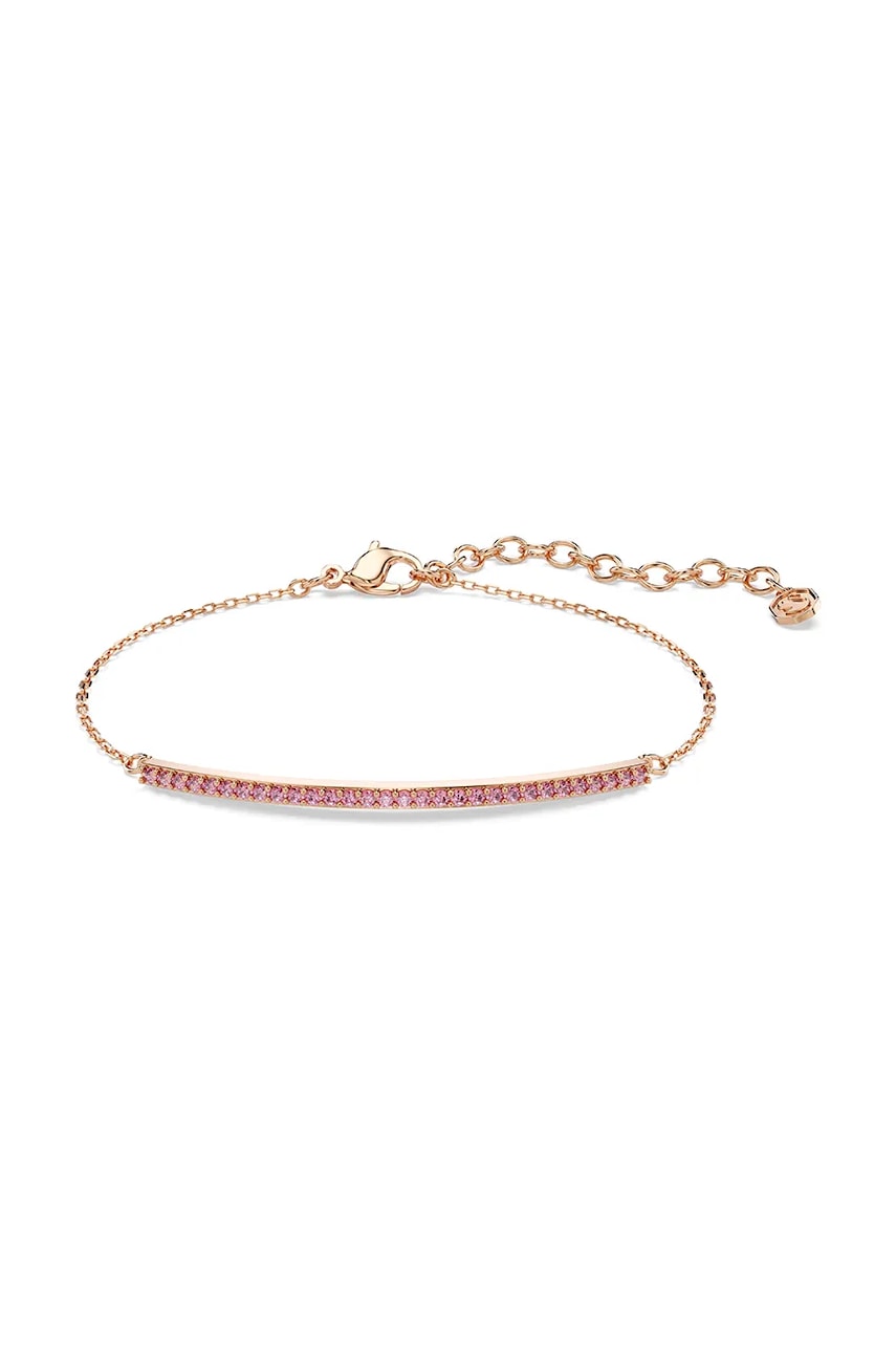 Swarovski βραχιόλι γυναικείο μεταλλικό ζιργκόν