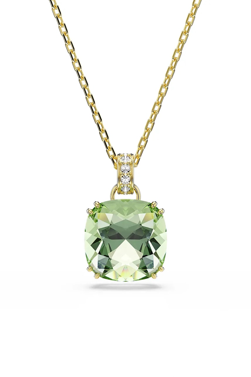 Swarovski naszyjnik z zawieszką damski pozłacany z kryształem Swarovski MILLENIA