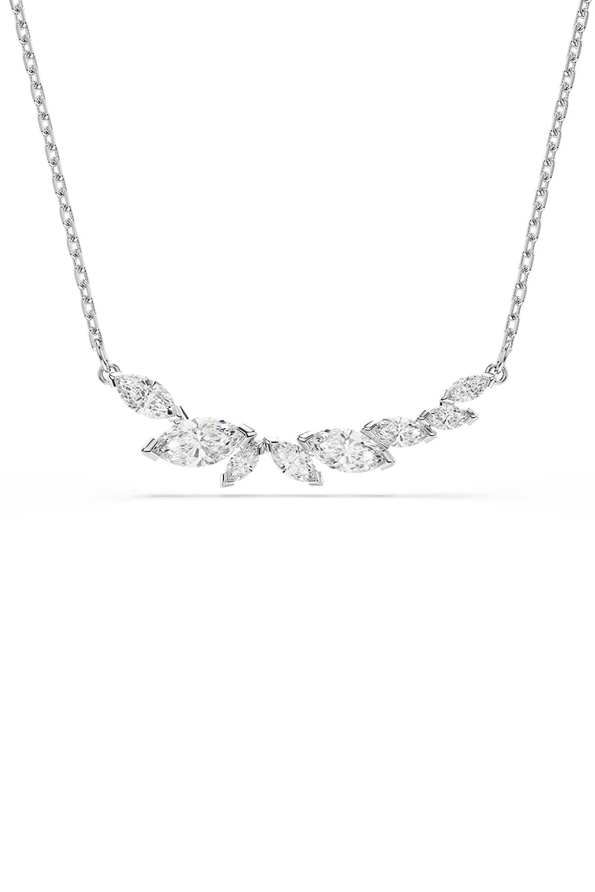 Swarovski κολιέ γυναικείο μεταλλικό ζιργκόν MESMERA