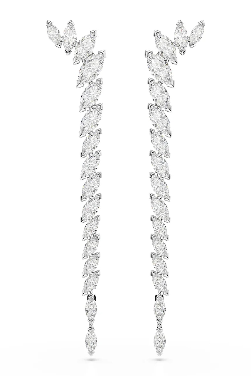 Swarovski σκουλαρίκια γυναικεία μεταλλικά ζιργκόν MESMERA