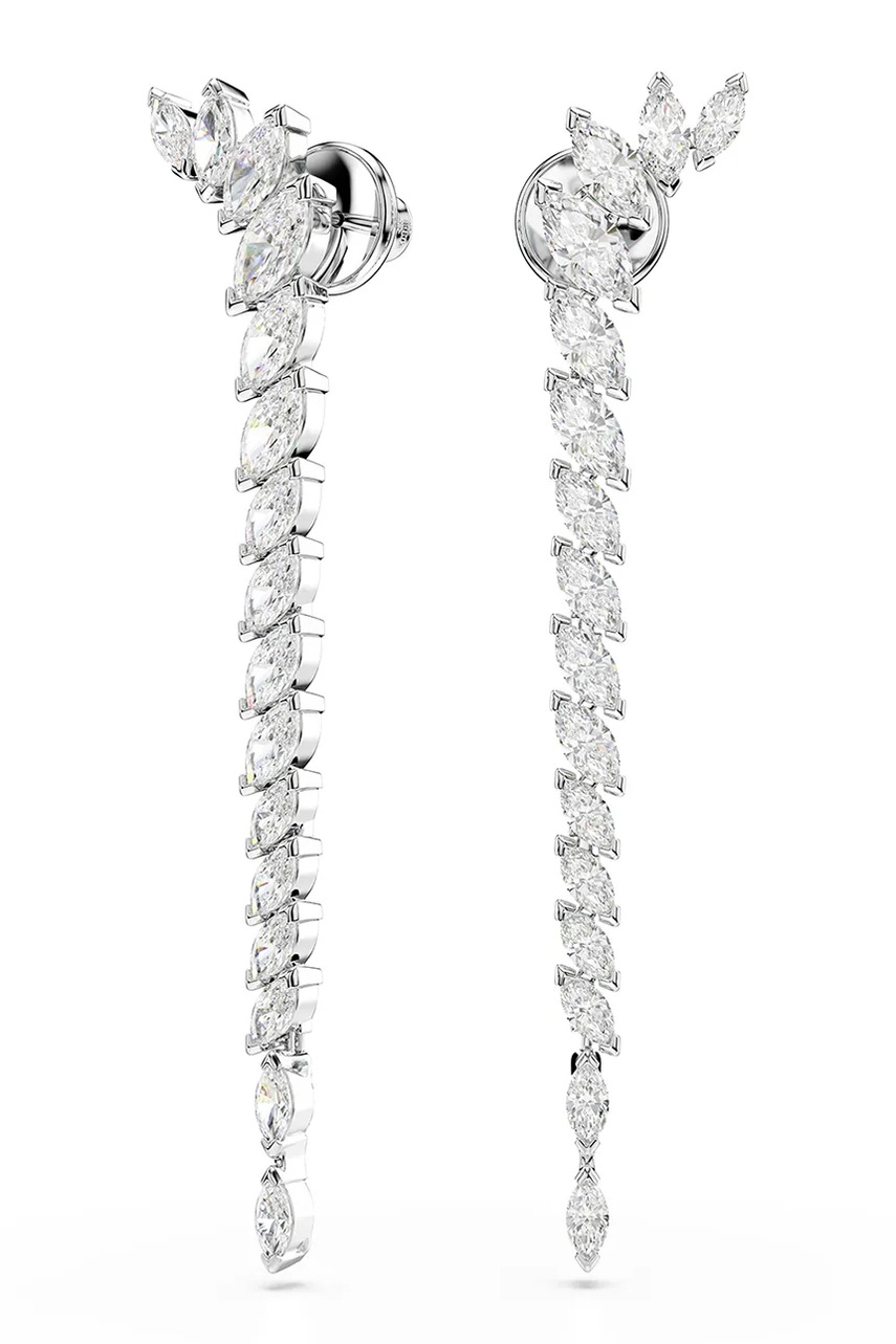 Swarovski σκουλαρίκια γυναικεία μεταλλικά ζιργκόν MESMERA