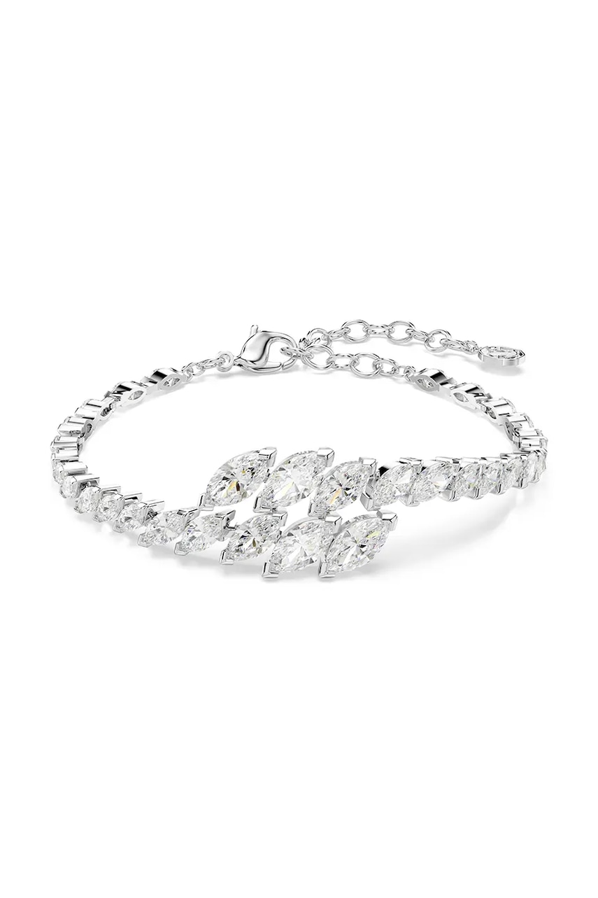 Swarovski βραχιόλι γυναικείο μεταλλικό ζιργκόν MESMERA