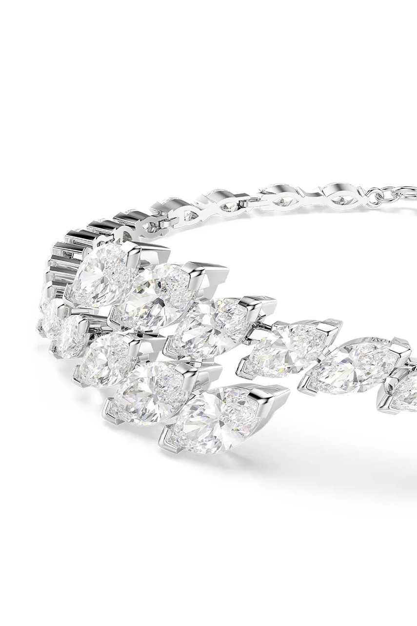 Swarovski βραχιόλι γυναικείο μεταλλικό ζιργκόν MESMERA