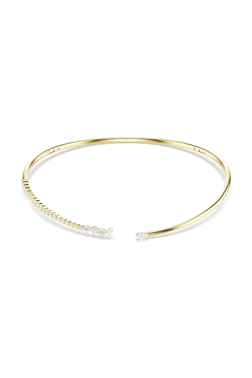 Swarovski τσόκερ γυναικείο επιχρυσωμένο ζιργκόν MESMERA