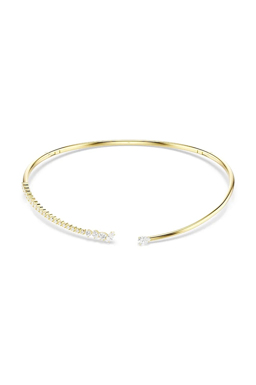 Swarovski τσόκερ γυναικείο επιχρυσωμένο ζιργκόν MESMERA