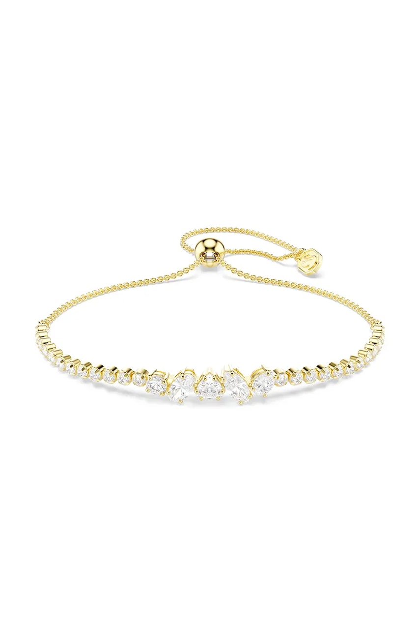 Swarovski βραχιόλι γυναικείο επιχρυσωμένο ζιργκόν MESMERA