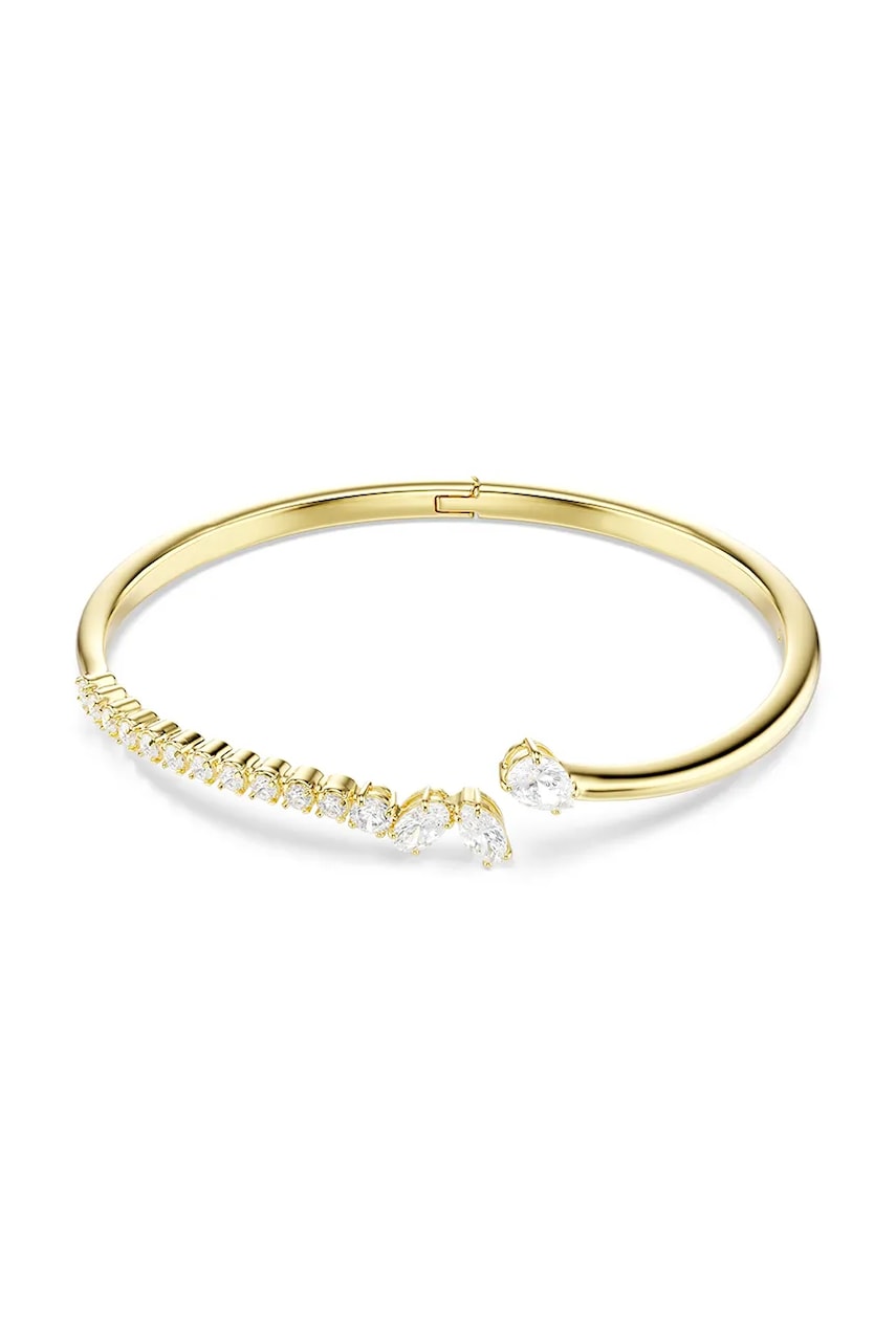 Swarovski βραχιόλι γυναικείο επιχρυσωμένο ζιργκόν MESMERA