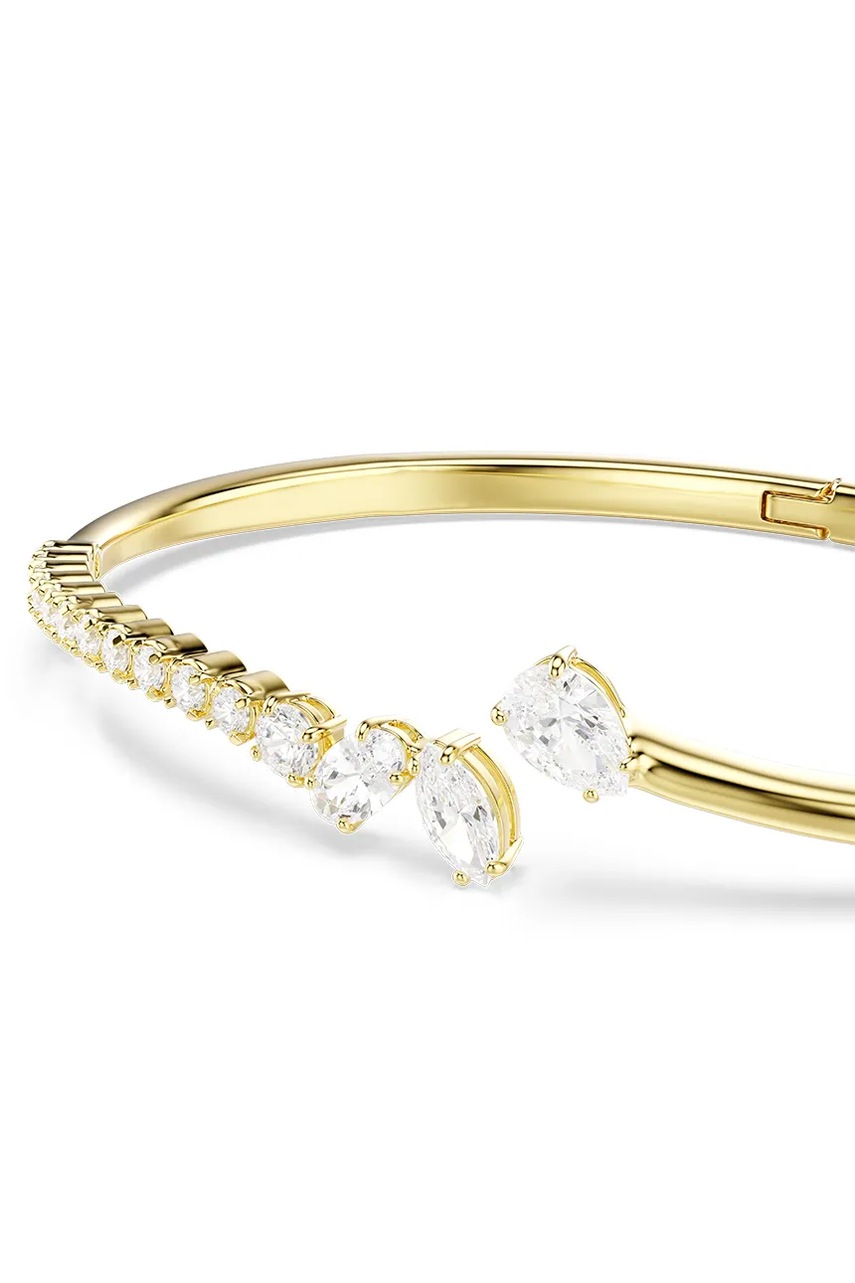 Swarovski βραχιόλι γυναικείο επιχρυσωμένο ζιργκόν MESMERA