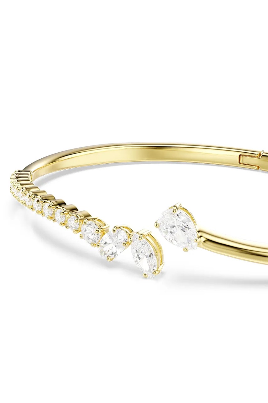Swarovski βραχιόλι γυναικείο επιχρυσωμένο ζιργκόν MESMERA