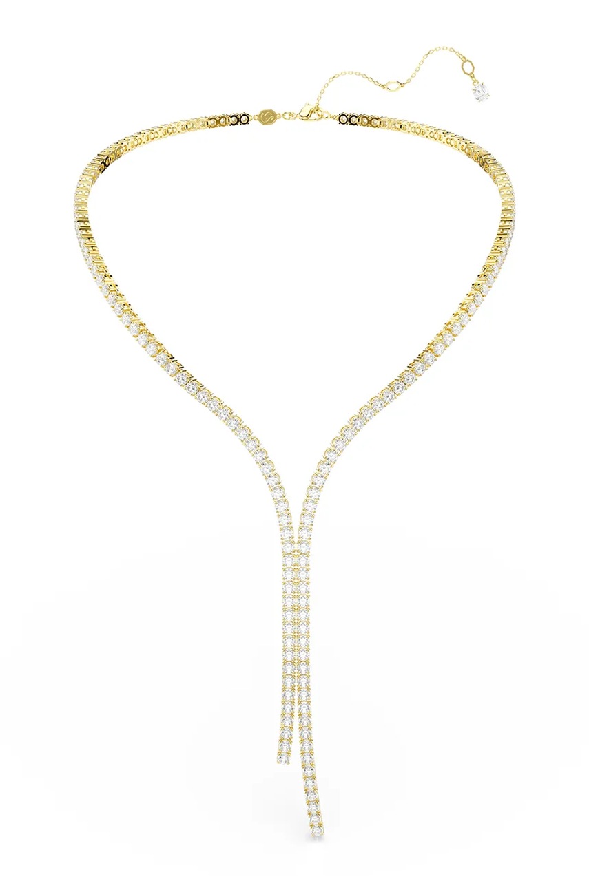 Swarovski naszyjnik damski pozłacany z cyrkonią MATRIX 2