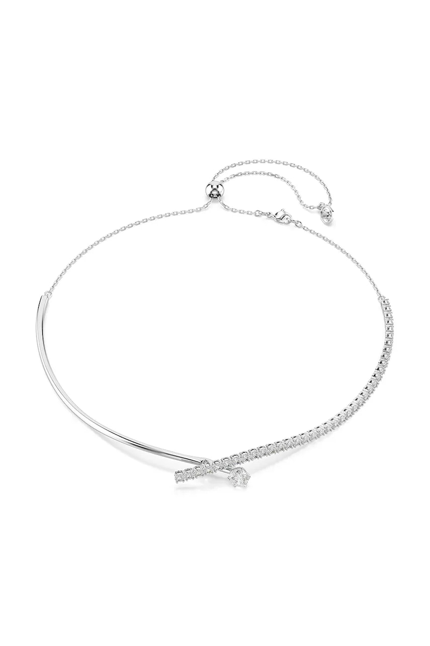 Swarovski κολιέ γυναικείο μεταλλικό ζιργκόν MATRIX