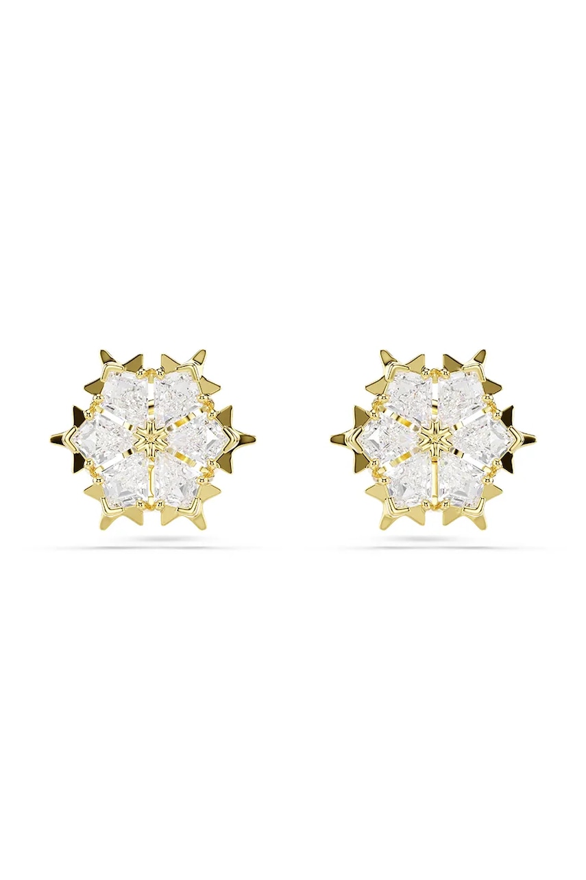 Swarovski σκουλαρίκια γυναικεία επιχρυσωμένα ζιργκόν MAGIC
