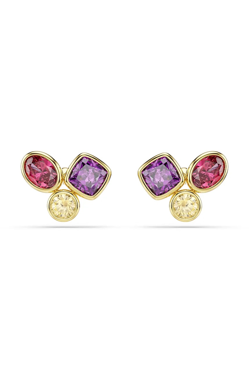 Swarovski kolczyki damskie pozłacane z cyrkonią IMBER