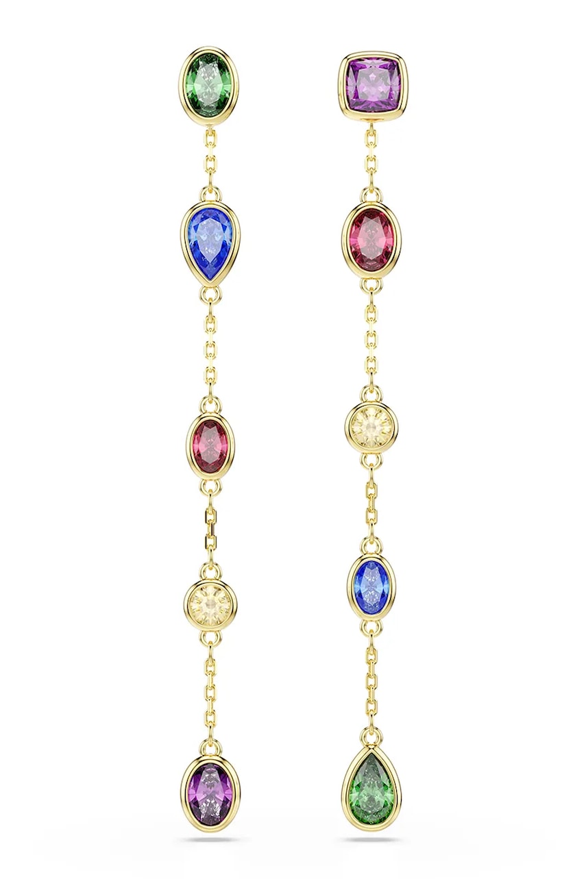 Swarovski kolczyki damskie pozłacane z cyrkonią IMBER