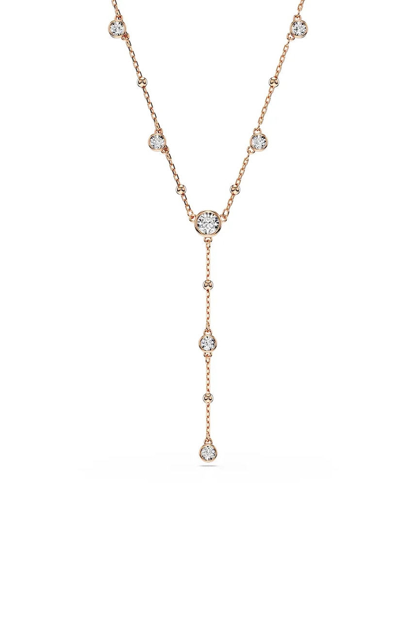 Swarovski naszyjnik damski pozłacany z cyrkonią IMBER